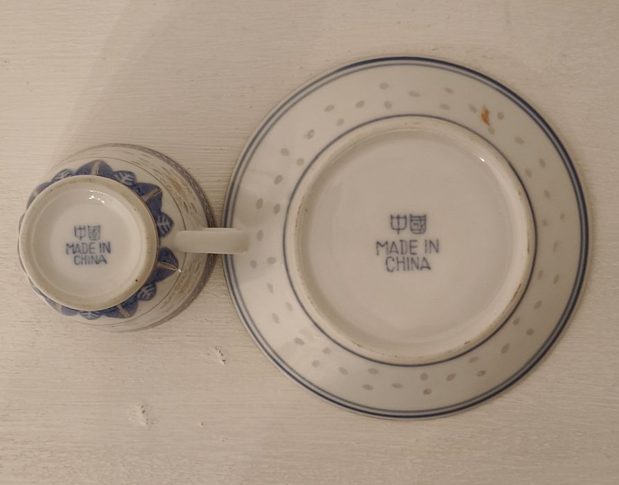 Louça chinesa vintage