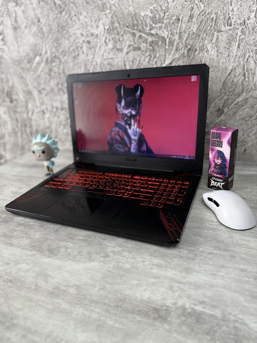 Ігровий Ноутбук ASUS TUF / NVIDIA GTX 1050 / DDR4 12GB / SSD 256 GB + HDD 1TB