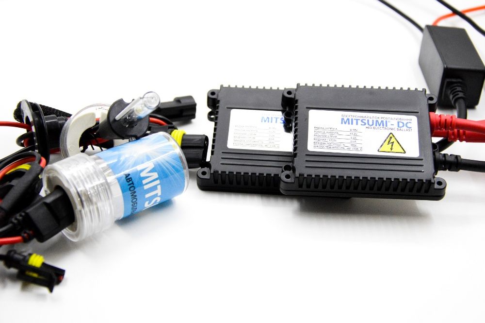 Комплект ксенона Mitsumi H1 H3 H4 H7 H11 H27 4300K, 5000, 6000K 35W DC