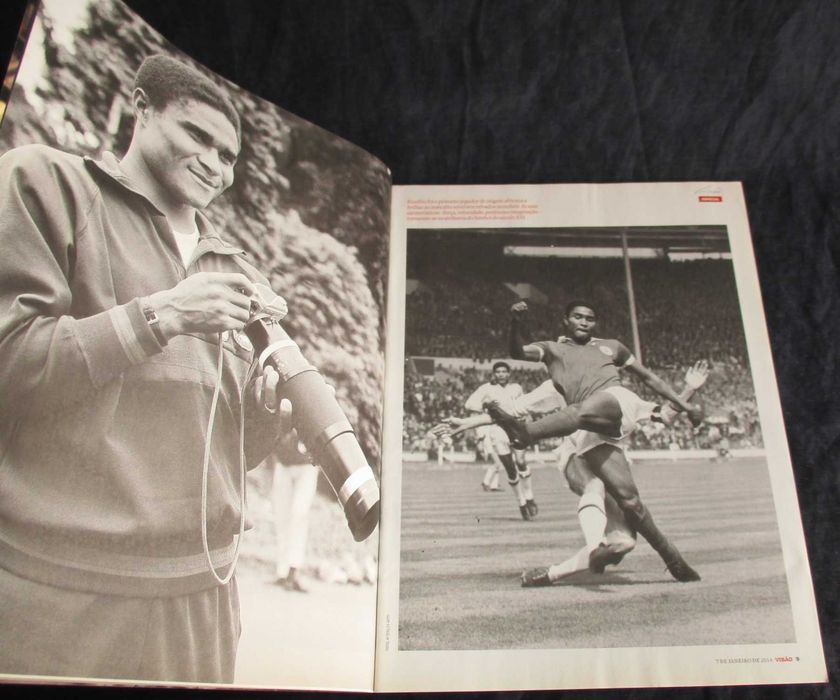Revista Visão Edição Especial de Homenagem Eusébio
