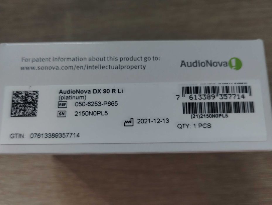 Aparat słuchowy AudioNova DX 90 Li - R GEERS jak Nowy