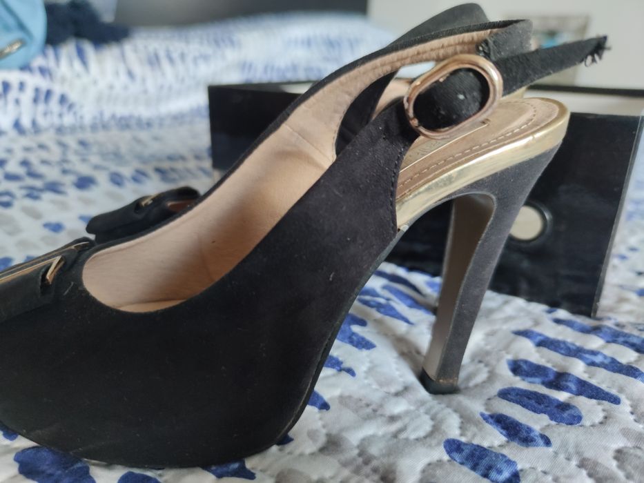 Sandália salto  cerimónia