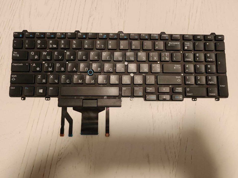 Dell Latitude E5570 5580 5590 клавіатура оригінальна з підсвіткою