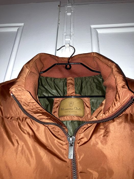 Blusão penas Massimo Dutti