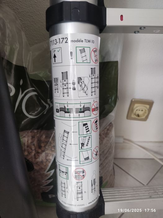 Escada Selekta dá para 3 metros