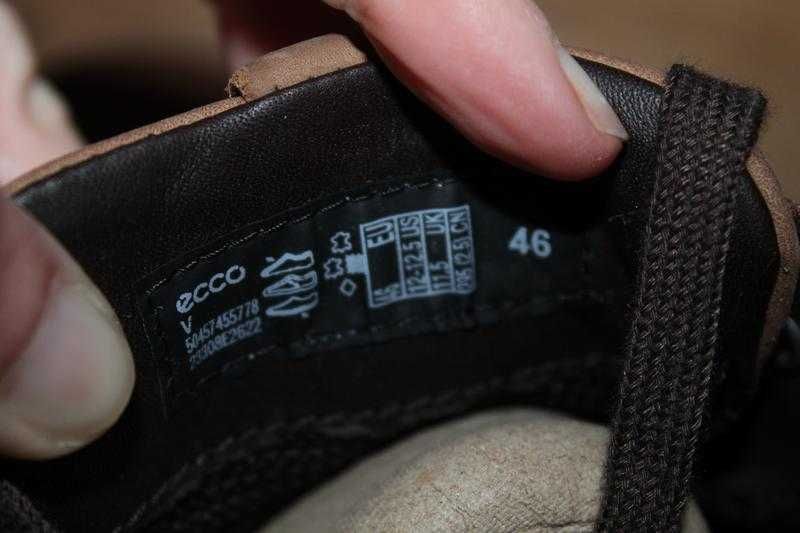 Шкіряні кеди Ecco Street Tray Gore-tex 46 розмір