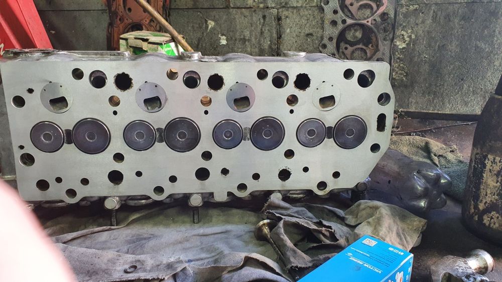 двигатель Mitsubishi L200 4d56 Pajero haloper Мотор після реставрації