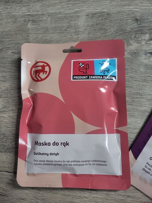 Zestaww maska do twarzy i do rąk