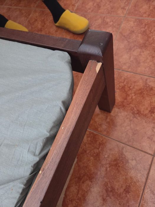 Cama de Solteiro com Colchão NOVO