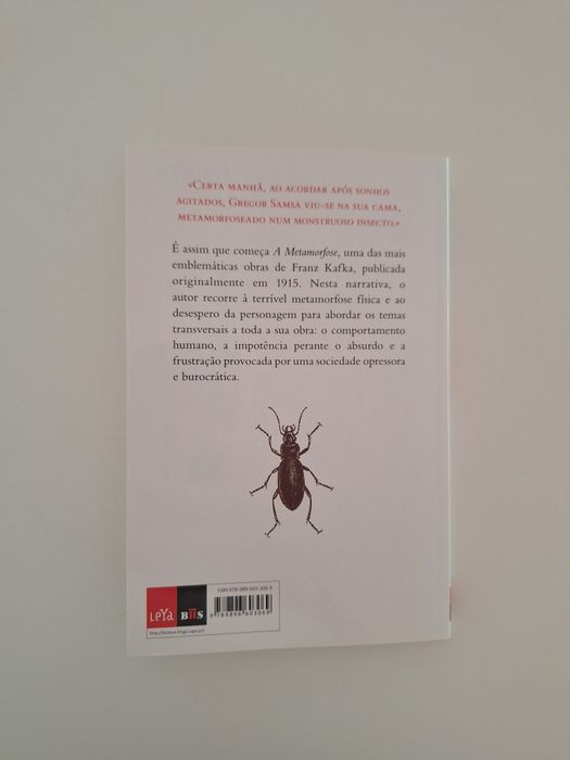 A Metamorfose de Franz Kafka