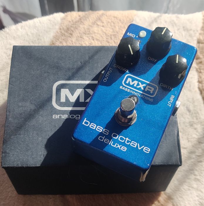 Pedal octave MXR bass octave deluxe