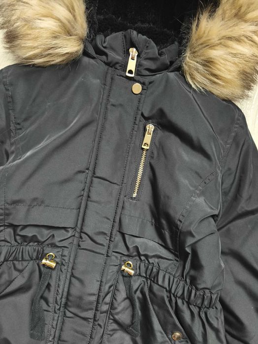 Куртка парка на дівчинку, р. 134