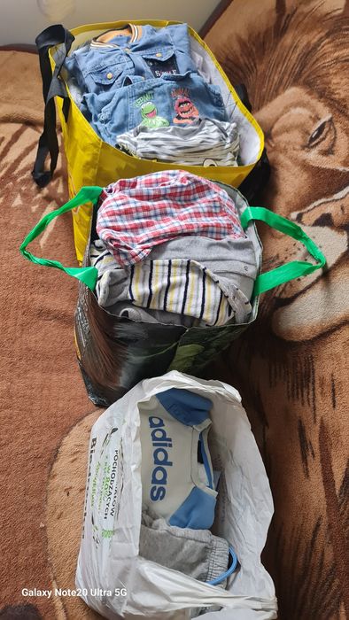 Mega paka ubranek niemowlęcych dla chłopca 62/86. 118 sztuk.