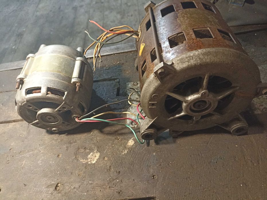 Електродвигуни пральної машини виробництва СССР