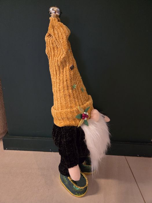 Krasnal 55 cm dekoracyjny, świateczny