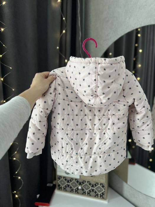Весняна куртка на дівчинку, демісезонна водовідштовхуюча куртка, осінн