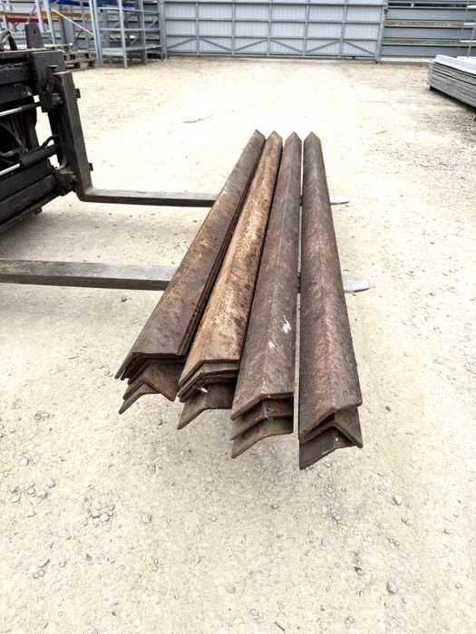 Kątownik stalowy G/W gorąco walcowany 75x75mm długość 2400mm belka słup podpora konstrukcja profil