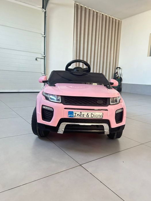 Carro 12v  criança rosa