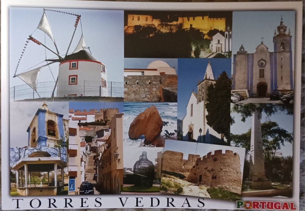 Postais Torres Vedras e Santa Cruz