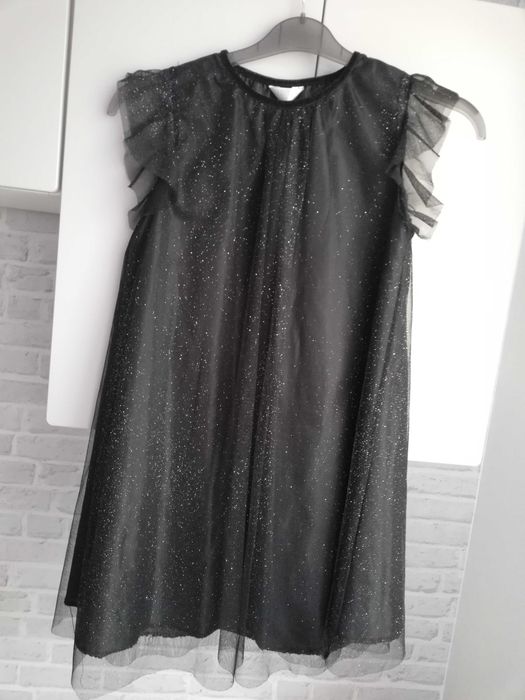 Sukienka świąteczna zestaw 3 szt roz. 146 cm 10 lat