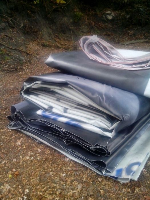 Gruba Plandeka z reklamy do przykrycia