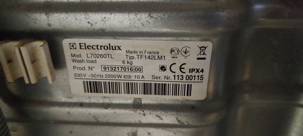 Pralka AEG lavamat protex na części