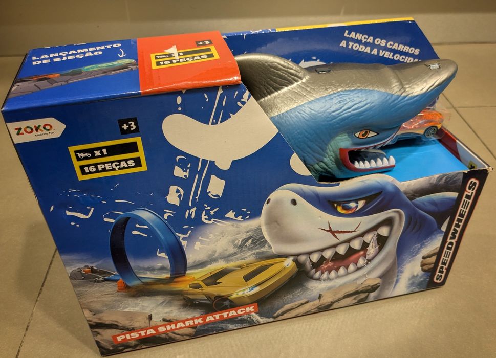Pista Shark Attack - NOVO e SELADO
