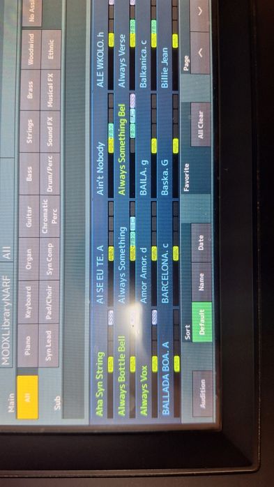 Yamaha MODX8 komplet z brzmieniami