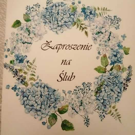 Zaproszenia na ślub
