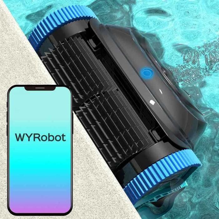Robô limpa-piscinas Winny 800 sem fios, a bateria, com aplicação Wi-Fi