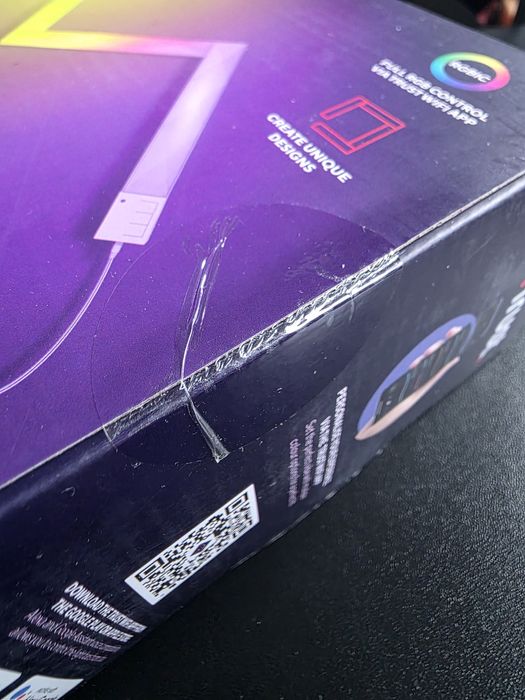 Ścienne paski świetlne LED TRUST Gaming GXT 905 Vybz RGBIC Nowe