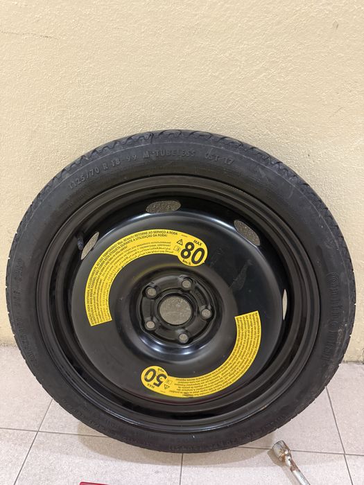 Pneu suplente  furaçao 5/112
