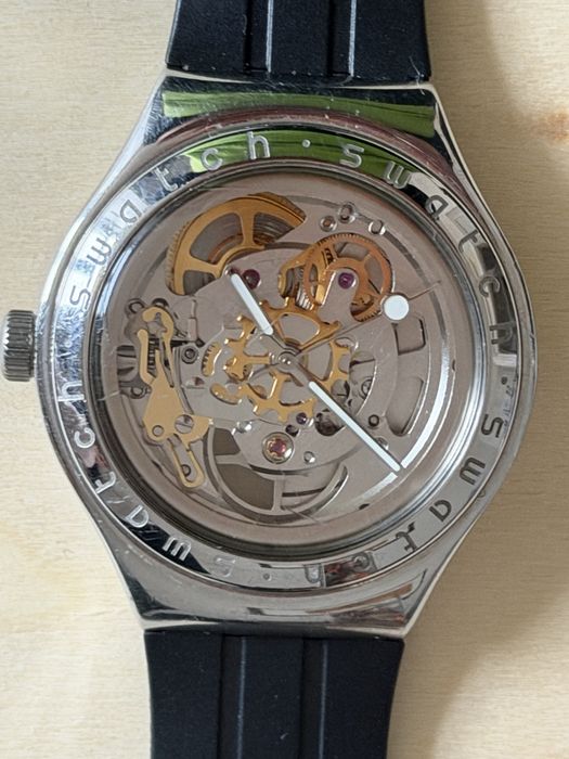 Relogio Swatch, Homem,  Irony Skeleton YAS100G do Japão