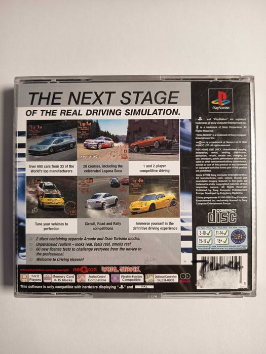 Gran Turismo 2 PSX PS1 PlayStation angielska komplet (4)