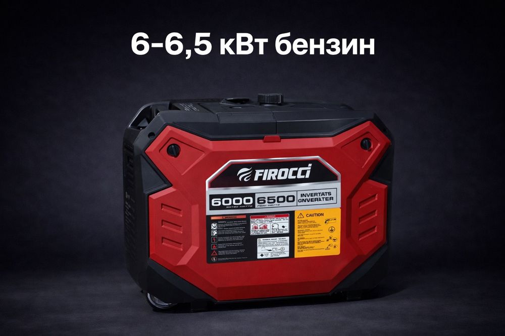 Інверторний генератор FIROCCI FG 6–6,5 кВт з електростартером