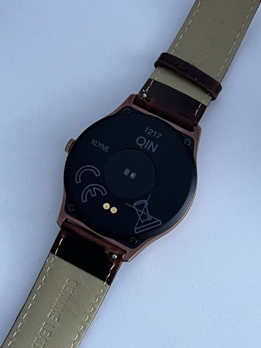 Smart watch Qin cw pro зі шкіряним ременем