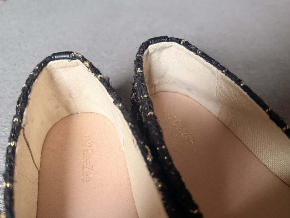 Espadryle deezee czarne 39