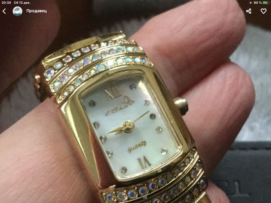 Clyda часы женские годинник жіночий франція кварцеві позолота