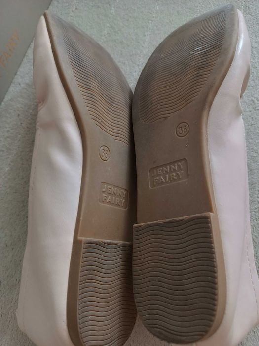 buty balerinki 38 jak nowe
