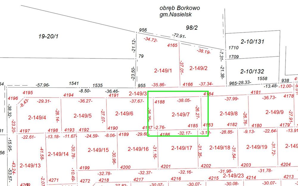 Sprzedam działkę budowlaną 1000 m² miejscowość Błędowo - Widok 2