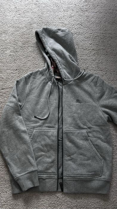 Burberry zip hoodie