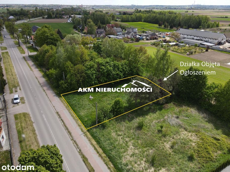 Działka budowlana w Korzeniewie