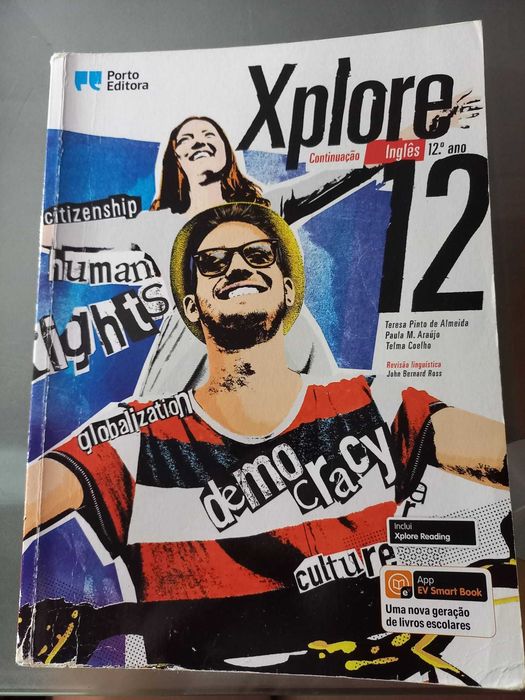 Manual + Caderno de atividades de Inglês 12ºano- Xplore 12