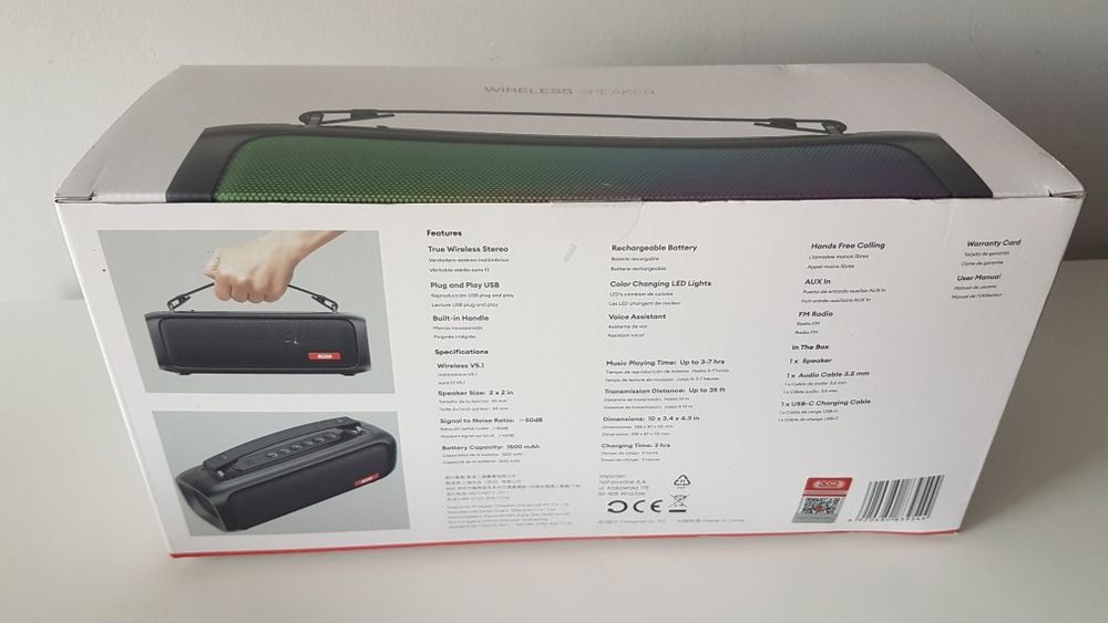 Przenośny głośnik wireless speaker XO-F39