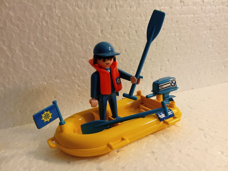 Playmobil barco e marinheiro