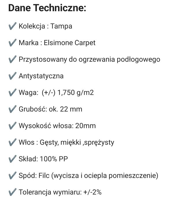 Dywan okrągły Shaggy 200cm