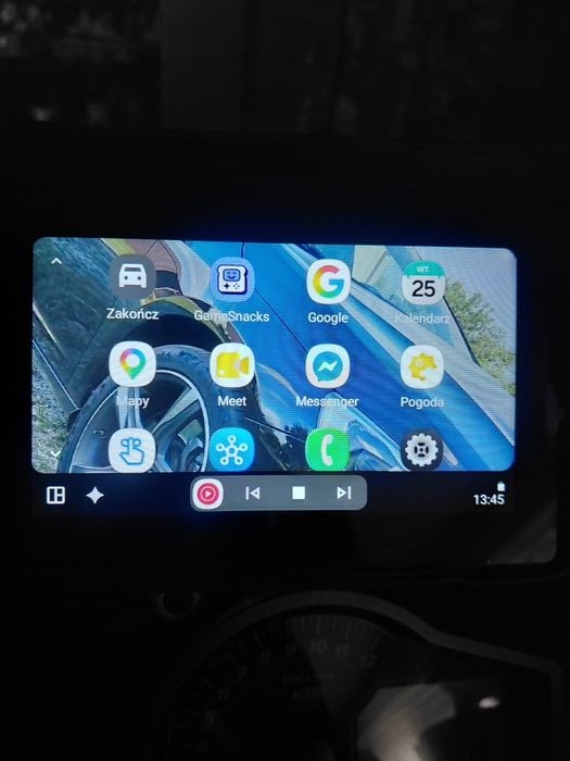 Carplay Motocyklowy 5 cali Nowy  Android
