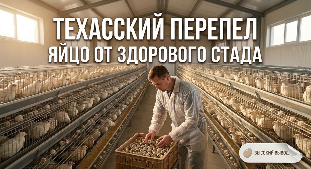 Инкубационное яйцо породы Техас