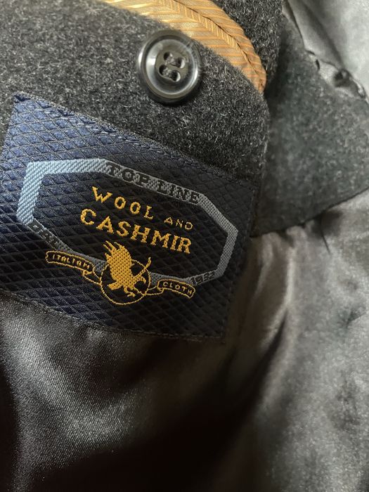 Мужское кашемировое пальто