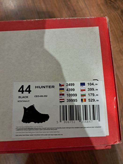 Buty zimowe, trekkingowe HUNTER-CEO-H8-352